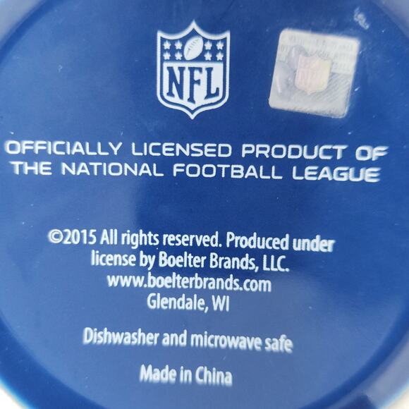 NFL Indianapolis Colts Mug 3D Ceramic Sculpted Coffee Cup 2015 Boelter Brand EUC - Picture 7 of 7